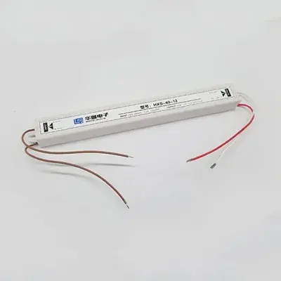 ac 180-264v 40W IP67 Suya davamlı Enerji Təchizatı Tək Çıxışlı DC 24 Volt LED Transformator