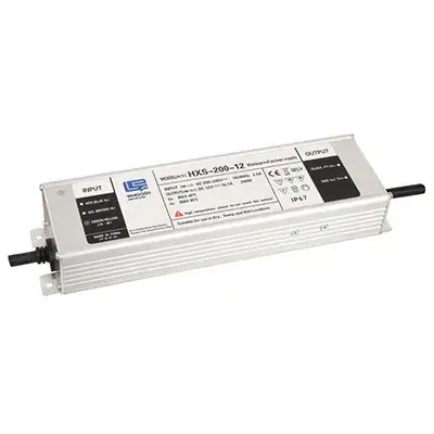 Xarici işıqlandırma üçün 200W suya davamlı LED enerji təchizatı 8.33A 24V