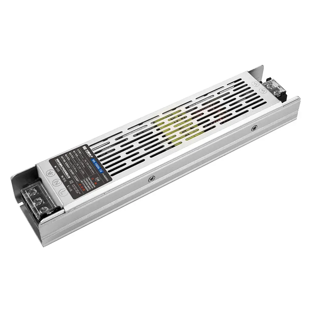 Slim LED Enerji Təchizatı dc12.5A 12v 150w Səssiz LED Sürücü